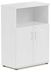 Dulap mediu Visio 80 x 38,5 x 113 cm, alb