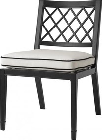 Scaun pentru interior si exterior Paladium, negru 113618 HZ