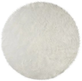 Covor rotund alb ø 120 cm Sheepskin - Flair Rugs