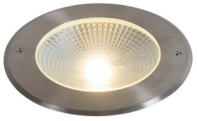 Spot modern pentru sol din oțel inclusiv LED 20W - Bridge