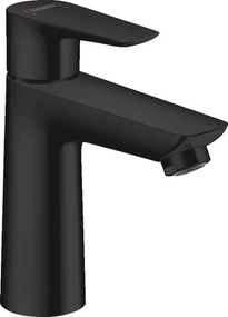 Baterie lavoar Hansgrohe Talis E 110 cu ventil Pop-Up negru mat