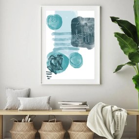 Poster - Abstracție pictată (A4)