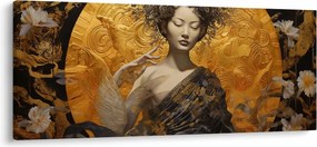 Tablou - Doamnă japoneză (120x50 cm)