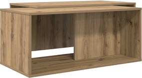 vidaXL Set de măsuțe de cafea 2 pcs Stejar Artizanal Lemn compozit