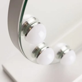 Oglindă LED dimabilă pentru machiaj Brilagi HOLLYWOOD LED/12W/230V 3000/4000/6500K