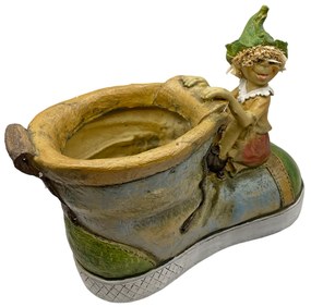 Ghiveci de Gradina, Hughie, 25x15cm, Ceramica