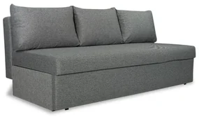 Canapea Extensibila Vario Cu Lada Gri Inchis, 191 x 98 x 80 Cm