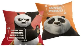 Kung Fu Panda Warrior pernă, pernă decorativă 40x40 cm