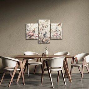 Tablou - Desen de flamingo (90x60 cm)