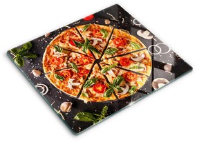 Placă protecție plita Pizza cu ciuperci