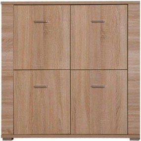 Comoda GRAND tip 10, stejar sonoma, PAL, 93x39x96 cm