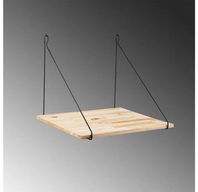Raft Nusoma 1 (negru + lemn) . 1096007