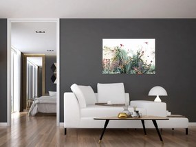 Tablou - Peisaj natural, acvariu (90x60 cm)