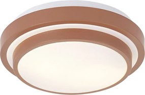 Plafonieră modernă Sienna cu alb 34cm IP44 - Walden