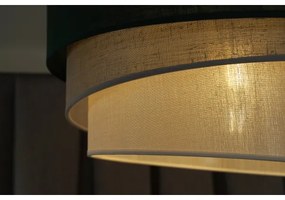 Lustră pe cablu Duolla TRIO 1xE27/15W/230V d. 45 cm verde/gri/alb