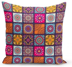 Fețe de pernă 4 buc. 45x45 cm Mandala Tiles – Minimalist Cushion Covers