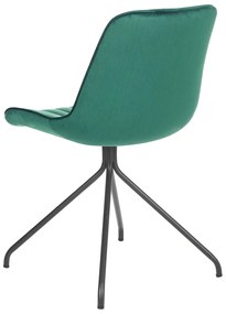 Set 2 buc scaune de sufragerie Navza (verde). 1081670