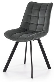 Scaun K332 velvet gri