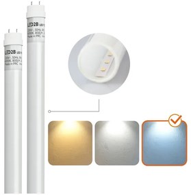 Corp de iluminat LED fluorescent industrial T8 2xG13/18W/230V 6500K IP65