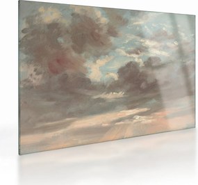 Tablou pe sticlă - John Constable, Cloud Study Stormy Sunset, reproducere (70x50 cm)