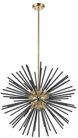 Lustra suspendata forma originala si design modern URCHIN negru