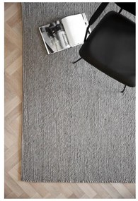 Covor gri din lână 400x300 cm Auckland - Rowico