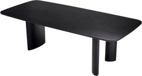 Masa dining moderna design LUX Harmonie S negru 241x109cm