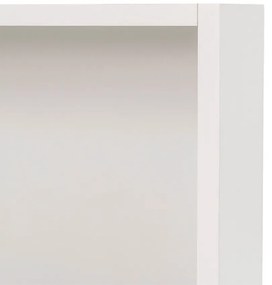Boxie dulap de perete deschis 40x40x27 cm alb