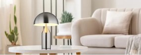 Globo 21030N - Lampă de masă ATOMA 2xE27/40W/230V crom mat