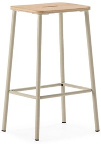 Set de scaune de bar crem 2 buc. (înălțime șezut 65 cm) Abba – Marckeric