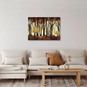 Tablou - Pădure decorativă (70x50 cm)