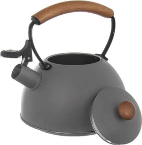 Orion Ceainic inox cu fluier WOODEN, 2,9 l