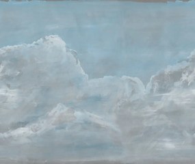 Fototapet, Up in the Clouds, Blue, Rebel Walls