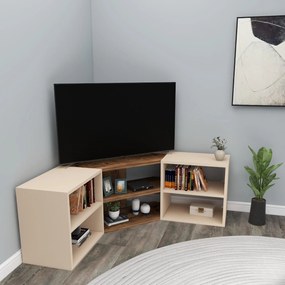 Comoda TV Colt cu 6 rafturi Ajan,  149 x 44 x 30 cm