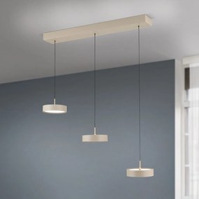 Lustra LED suspendata iluminat ambiental TEIDE khaki