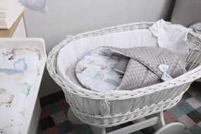 ShopJK FAȘĂ ÎNFĂȘAT COPII CU DOUĂ FEȚE - MINKY SAFARI