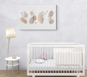 Tablou natura moartă minimalistă ale plantelor