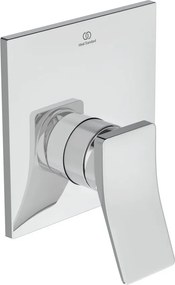 Baterie dus incastrata Ideal Standard Atelier Conca crom lucios fara corp ingropat