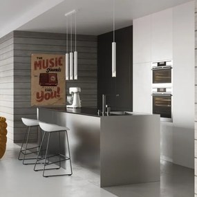 Lustră pe cablu VIZIER 1xG9/12W/230V albă Sollux SL.0957