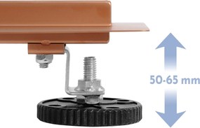 Rigola dus REA Neox Slim pro Brushed Copper 100