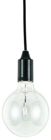 Pendul modern diametru 11cm EDISON SP1 NERO 113319