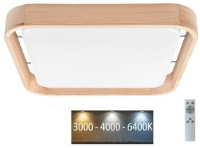 Brilagi - Plafonieră LED MANAROLA CUBIC LED/24W/230V 3000-6500K + telecomandă