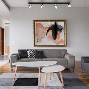 Spot LED TUNE 4xGU10/4,8W/230V crom mat/negru