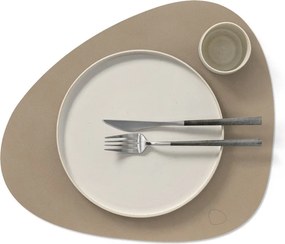 Suport pentru farfurii din piele ecologică 37x44 cm Curve L Nupo – LIND DNA