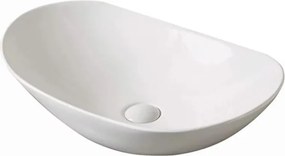 Lavoar pe blat Fluminia My Life alb 61 cm