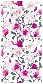 Tapet - Magnolii roz