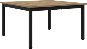 vidaXL Masă de cafea Stejar artizanal 80 x 80 x 45 cm Lemn compozit