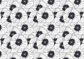 Fototapet - Ornament floral (254x184 cm)