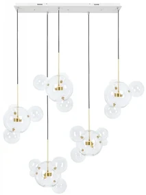 Lustra cu 5 pendule LED design modern Boliccine