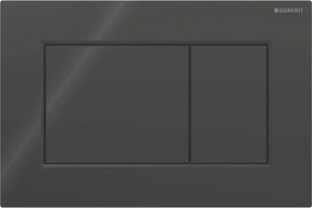 Clapeta de actionare Geberit Sigma01 negru finisaj lucios